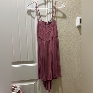 purple dress